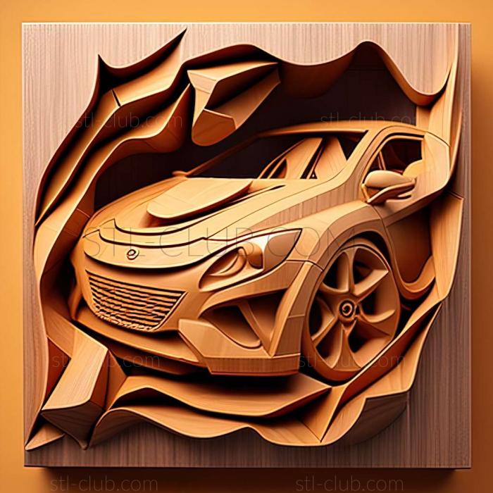 3D мадэль Opel Tigra (STL)